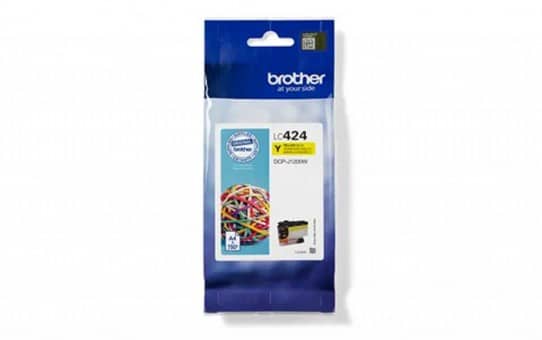 מחסנית דיו Brother LC424Y – צהוב