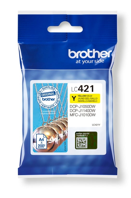 מחסנית דיו Brother – צהוב YLC421